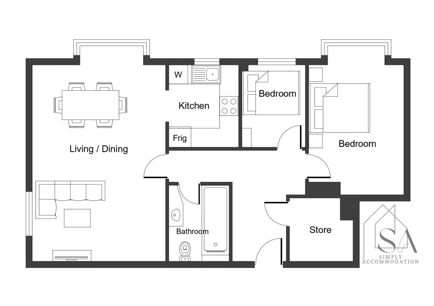 Stylish 2Br Flat - 2 Free Parking Spaces - Near Lgw Airport Crawley (West Sussex) Exterior foto